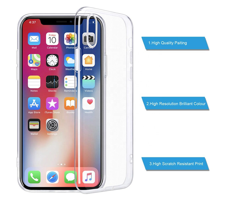 iPhone XR Case, Clear Case Transparent TPU Soft Gel Shockproof Back Cover for iPhone XR. X-Shock Technology Cover for iPhone