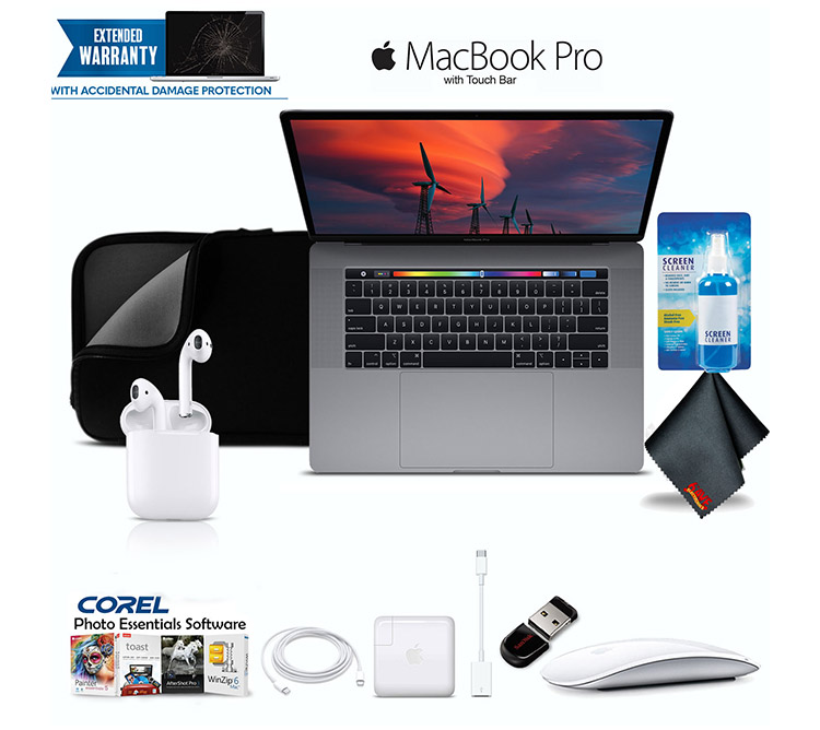 Apple 15.4" MacBook Pro 2.6GHz 6-Core Intel Core i7, 16GB RAM, 512GB SSD